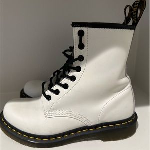 Dr. Martens 1460 Smooth Leather Lace Up Boots